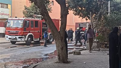 مصرع قعيد بحريق داخل ذقة في حلوان