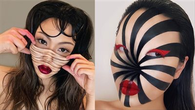 ميمي.. فنانة المكياج اليابانية التي ترسم أحلامها على وجهها