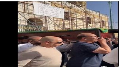 تشييع جثمان الفنانة شريفة فاضل.. وغياب تام لـ نجوم الفن (صور)