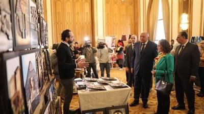 وزير الخارجية يفتتح المعرض العاشر للمنتجات المصرية والتراثية 