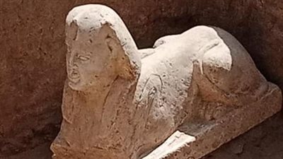 اكتشاف تمثال آخر لـ أبو الهول وبقايا مقصورة كلاوديوس بجوار معبد دندرة 