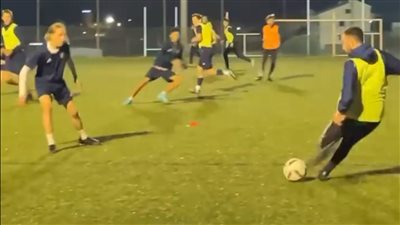 أفضل لاعب دوري مراكز الشباب يبدء أولي تدريباته مع نادي BASTIA الفرنسي