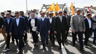 بدء التشغيل التجريبي لمحور الفريق كمال عامر بالجيزة 