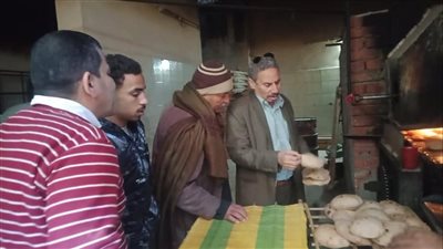 30 محضرا ضد المخابز خلال حملة تموينية بقرى أبو قرقاص في المنيا