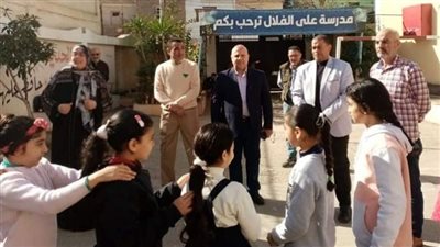 وكيل تعليم دمياط يتابع سير العملية التعليمية بمدارس الزرقا والسرو