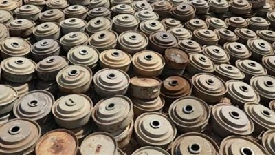 مسام: نزع 880 لغما وذخيرة حوثية خلال الأسبوع الأول من مارس باليمن