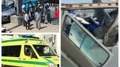 حصاد حوادث الطرق بمحافظات الدقهلية والجيزة والشرقية وسوهاج والفيوم
