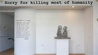 آسف لقتل معظم البشريّة.. جملة ترحيب غامضة تثير الرعب بمعرض للذكاء الاصطناعي