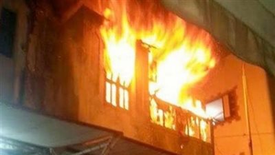 مصرع وإصابة شخصين في حريق شقة سكنية بالقليوبية