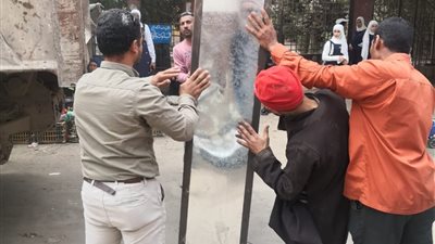 تحرير 89 محضرا مخالفا خلال حملة لرفع الإشغالات بمركز ملوى بالمنيا