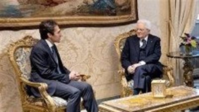 رسالة من الرئيس السيسي إلى نظيره الإيطالي تتعلق بتطوير العلاقات ينقلها بسام راضي