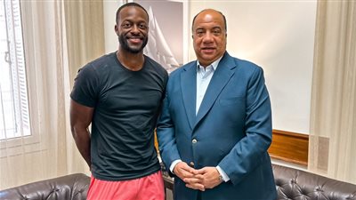 مصيلحي يستقبل المحترف الأمريكي دومينيك جونسون