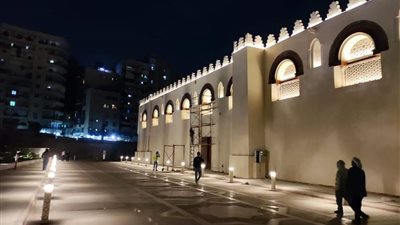 أحدث صور لـ مسجد عمرو بن العاص قبل افتتاحه أول رمضان