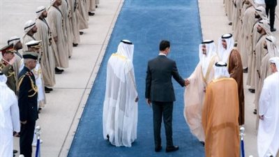 الرئيس السوري يصل الإمارات في زيارة رسمية