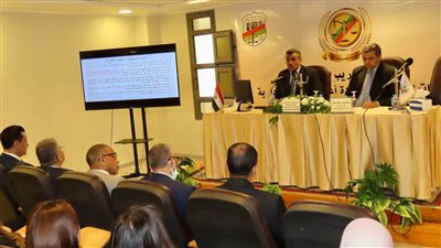 رئيس النيابة الإدارية يشهد فعاليات دورة الملكية الفكرية والجرائم الإلكترونية