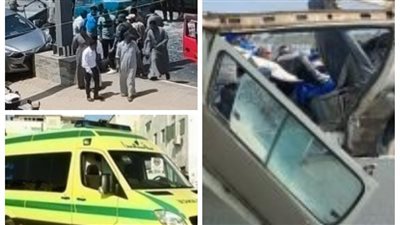 حصاد حوادث الطرق بمحافظات الشرقية والبحيرة والجيزة والوادى الجديد