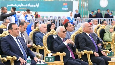 حجازى وصقر يشهدان نهائي مسابقة 