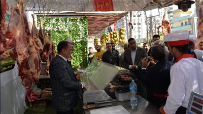 محافظ الدقهلية يفتتح معرض أهلًا رمضان بالمنصورة