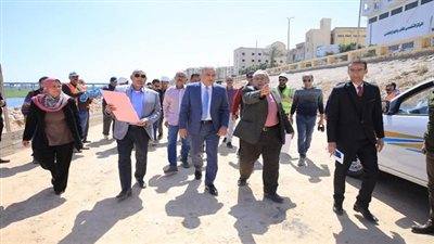 بتكلفة 45 مليون جنيه.. تطوير الكورنيش الغربي من الشهيد للكوبري الجديد بسوهاج