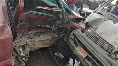 التفاصيل الكاملة لمصرع شخص وزوجته فى حادث تصادم على الطريق الدولي بدمياط