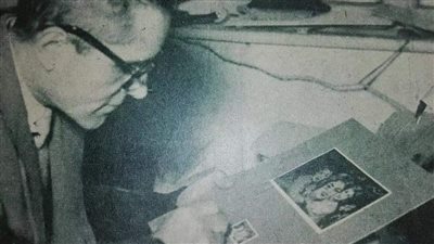 صورة أجمل وأشهر طابع بريد في العالم عن عيد الأم.. لـ إدموند كالفيس