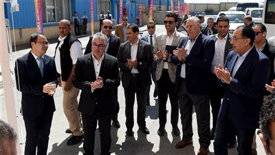 رئيس الوزراء يشهد افتتاح خط الإنتاج الجديد بمصنع شركة جوشي مصر للفايبرجلاس