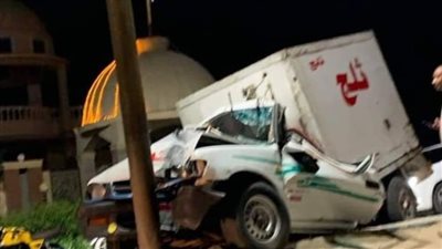 مصرع وإصابة 3 مواطنين في تصادم بالفيوم 