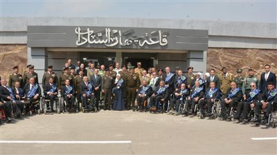 افتتاح معرض لإبداعات المحاربين القدماء بمناسبة احتفالات يوم الشهيد