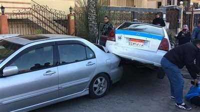 اصابة شخص في حادث أليم بدمياط الجديدة