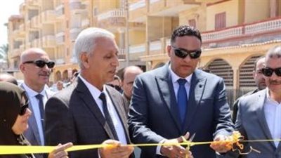 محافظ الدقهلية ورئيس شركة المياه يفتتحان محطتى رفع صرف صحى بجمصة 