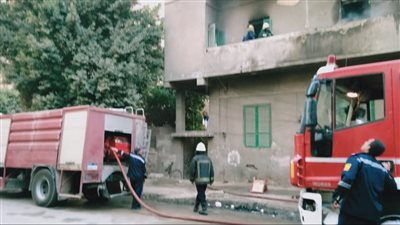السيطرة علي حريق شقة سكنية بحلوان