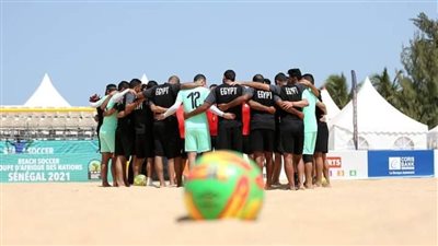 معسكر مغلق لمنتخب الشاطئية قبل انطلاق بطولة كأس العرب