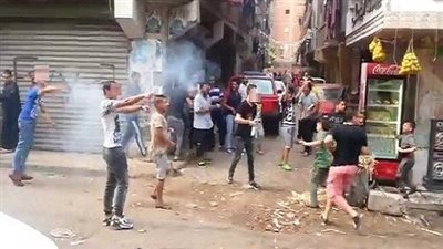 إصابة سيدة وزوجها في معركة عنيفة بين الأهالي بحدائق القبة