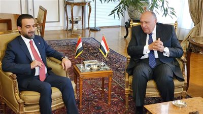 وزير الخارجية يستقبل رئيس مجلس النواب العراقي