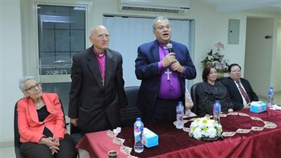 بالصور.. احتفالات الطائفة الإنجيلية بتجديد الثقة للقس أندرية زكي