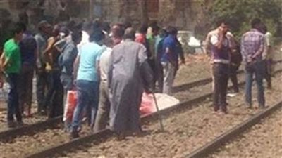 مصرع طالب صدمه قطار أمام محطة الأخصاص بالمنيا 