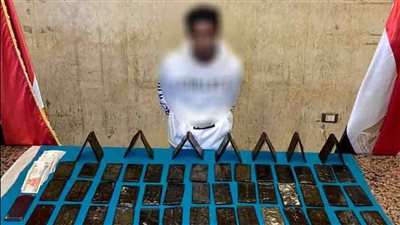 بـ7 كيلو حشيش.. سقوط تاجر مخدرات شهير في عين شمس