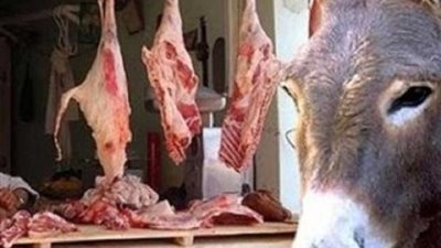 حبس شخصين روجا لبيع لحوم الحمير 4 أيام على ذمة التحقيقات