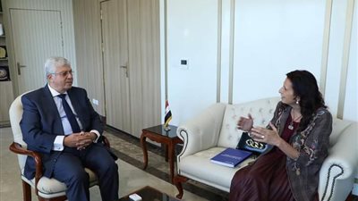 وزير التعليم العالي يستقبل المدير التنفيذي لهيئة التبادل التعليمي 