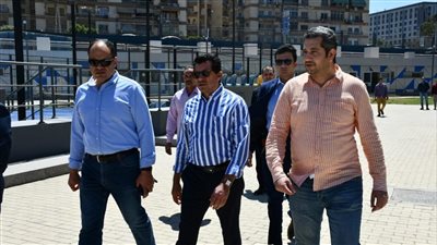 وزير الرياضة في زيارة مفاجئة لفرع نادي النادي بشيراتون