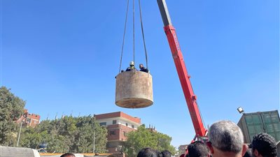 إصابة أمين شرطة أثناء عمليات البحث عن العمال المفقودين ببيارة حلوان