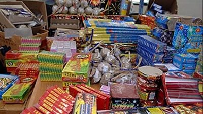 سقوط تاجر ألعاب نارية في قبضة مباحث الجمالية