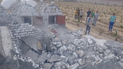 إزالة فورية لـ9 مقابر مخالفة بكفر داود و16 حالة تعدي على الأراضي الزراعية