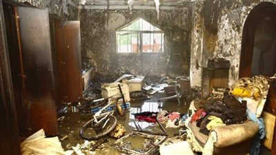 ماس كهربائي يتسبب في احتراق مستلزمات بناء بقيمة مليوني جنيه في المنيا 