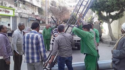 إيقاف أعمال تحويل شقة من سكني إلى إداري بالمنيا