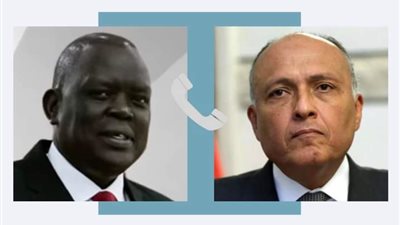وزير الخارجية يتلقى اتصالا هاتفيا من القائم بأعمال وزير خارجية جنوب السودان