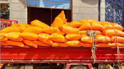 ضبط 22 طن سماد مدعوم خلال حملة تموينية بالمنيا 