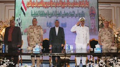 تفاصيل لقاء محافظ المنوفية ونائب مدير جمعية المحاربين القدماء