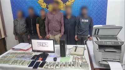 سقوط تشكيل عصابي لتزييف العملات المحلية والأجنبية بمدينة نصر