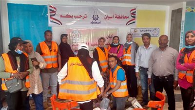 فريق كيان سند بأسوان يواصل دعم الأشقاء السودانيين القادمين إلى مصر